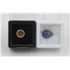 Image 1 : #198-BLUE TANZANITE 5.00CT &  YELLOW OPAL  1.85 CT