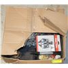 Image 1 : BOX OF ESTATE TOOLS INCLUDES CHAIN PULLER AND MORE