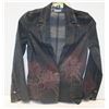 Image 1 : NEW WOMENS EMBROIDERED JEAN JACKET SIZE 18