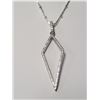 Image 1 : BZ1795-60 SILVER CZ 18" NECKLACE