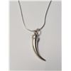Image 1 : BZ1795-79 SILVER 16" NECKLACE