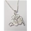 Image 1 : BZ1795-94 SILVER 3 BEST FRIEND NECKLACE