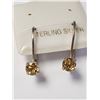 Image 1 : BZ1795-75 SILVER CITRINE(0.5CT) EARRINGS