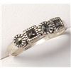 Image 2 : BZ1795-76 SILVER MARCASITE  RING