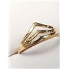 Image 2 : BZ1795-74 SILVER GOLD PLATED RING