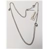 Image 1 : BZ1795-91 SILVER PERSONAL LABEL NECKLACE