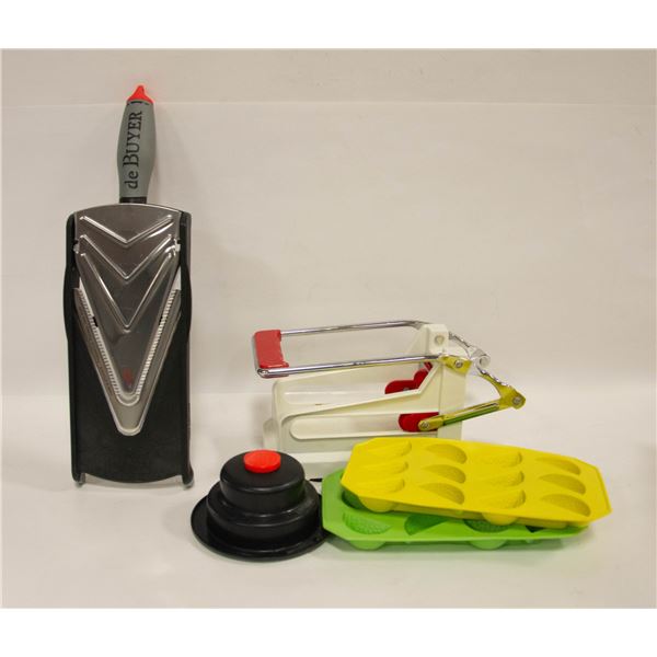 DE BUYER SLICER, FRENCH FRY SLICER, ICE CUBE