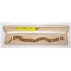 Image 1 : MENS ESTATE HEAVY LINK BRACELET IN BOX-ESTATE