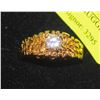 Image 1 : MENS ESTATE SOLITAIRE NUGGET RING IN BOX-ESTATE