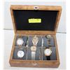 Image 1 : ESTATE MENS WATCH COLLECTION IN KEEPSAKE BOX