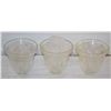Image 1 : 43 - PARTYLITE FACETED VOTIVE HOLDER TRIO