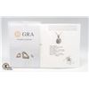 Image 2 : #947-1.00 CT GRA CERTIFIED ROUND BRILLIANT CUT