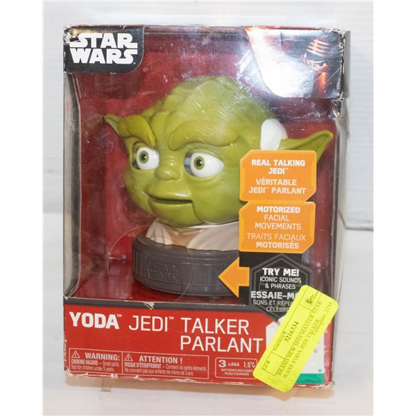 BRAND NEW SPIN MASTER STAR WARS YODA JEDI TALKER