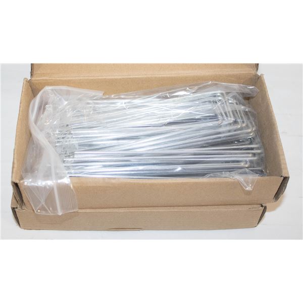 SET OF 2 50-PCS OF 6 INCH U-SHAPED GARDEN/LANDSCAP