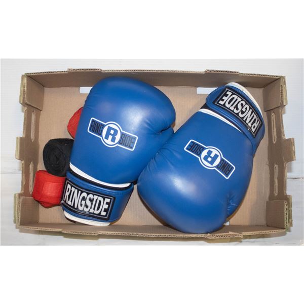RINGSIDE APEX 16 OZ BOXING GLOVES WITH WRIST