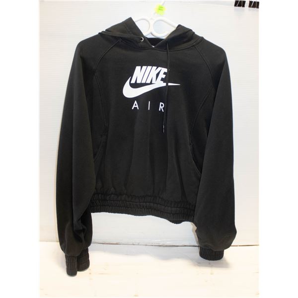 LADIES SMALL BLACK NIKE AIR HOODIE