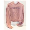 Image 1 : LADIES MED PINK VANS HOODIE