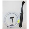 Image 1 : DIGIPOWER 12 INCH SELFIE RING LIGHT WITH TRIPOD