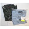 Image 1 : NEW MEN'S SHIRTS 1DENIM/1FOREST GREEN SIZE L