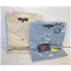 Image 1 : NEW MEN'S SHIRTS 1DENIM/1NATURAL SIZE 2XL