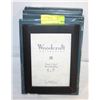 Image 1 : NEW 5" BY 7" WOODEN PICTURE FRAMES (4)