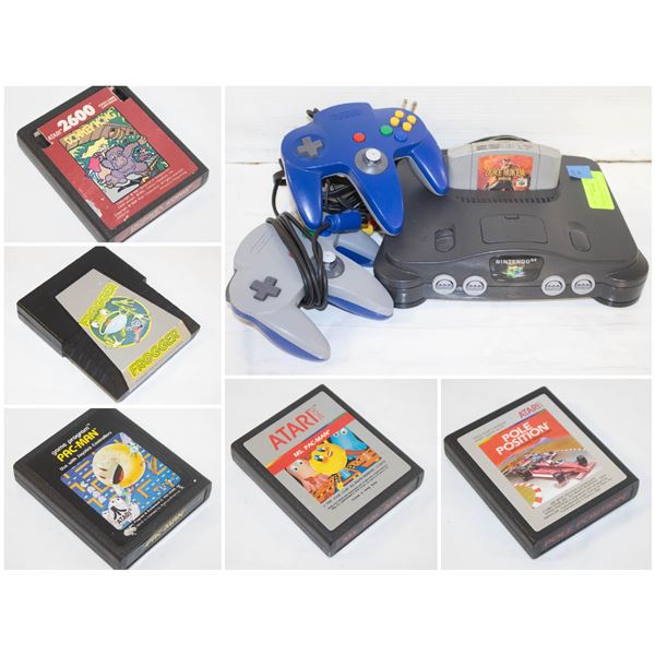 FEATURED VINTAGE VIDEO GAMES