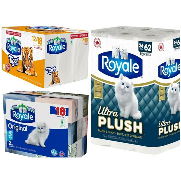 FEATURED TOILET PAPER AND PAPER TOWELS