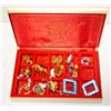 Image 1 : LADY BUXTON JEWELRY CASE WITH JEWELRY
