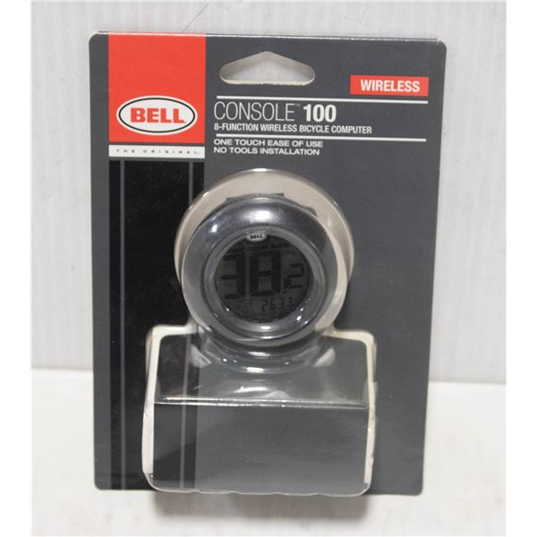 NEW BELL CONSOLE 100 WIRELESS BICYCLE COMPUTER