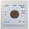 Image 1 : USA 1 CENT 1882 COIN