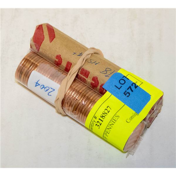 2 ROLLS OF PENNIES