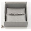 Image 1 : 14K WHITE GOLD CANADIAN DIAMOND RING SET SIZE 4.5