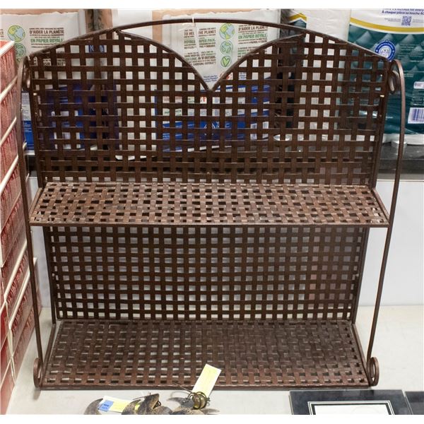 METAL SHELF FIXTURE 24" X 24"