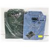 Image 1 : NEW MEN'S SHIRTS 1DENIM 1FOREST GREEN