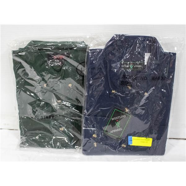 NEW MEN'S SHIRTS 1NAVY 1FOREST GREEN