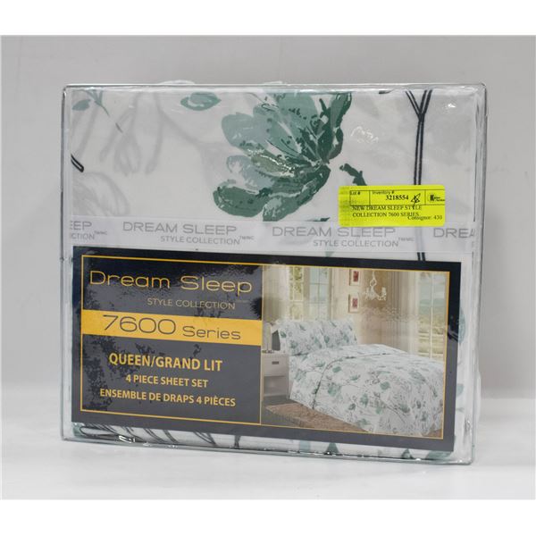 NEW DREAM SLEEP STYLE COLLECTION 7600 SERIES