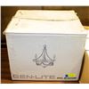 Image 1 : NEW IN BOX GENLITE CHANDELIER MODEL # M12000WP