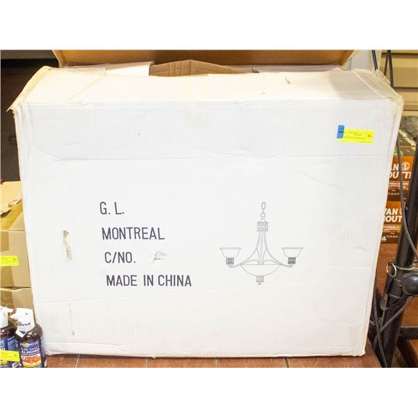 NEW IN BOX CHANDELIER