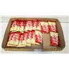 Image 1 : FLAT OF 18 KITKAT WHITE CHOCOLATE BARS BB APR 2024
