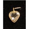Image 1 : #54-10KT YELLOW GOLD MOONSTONE PENDANT