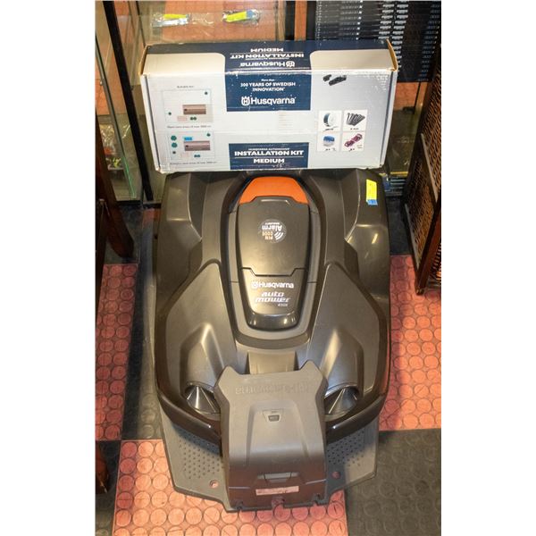 HUSQVARNA 430X AUTO MOWER COMPLETE TESTED WORKING