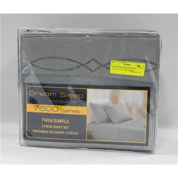 NEW DREAM SLEEP STYLE COLLECTION 7600 SERIES