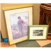 Image 1 : PAIR OF FRAMED ARTWORK