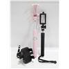 Image 1 : BOX WITH 2 EXTENDABLE SELFIE STICKS AND