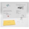 Image 2 : #13-2.00 CT TW GRA CERTIFIED WITH 3 ROUND BRILLIAN