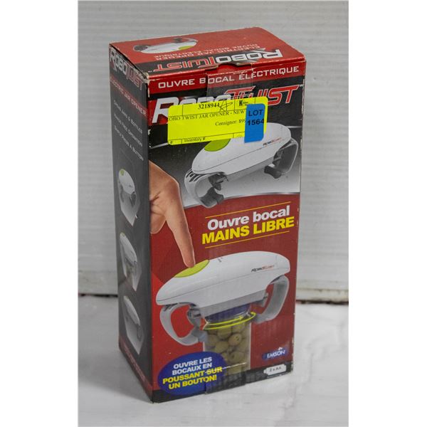 ROBO TWIST JAR OPENER - NEW