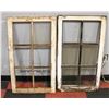 Image 2 : FARMHOUSE WINDOW FRAMES C. 1950