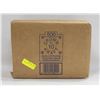 Image 1 : 500 KRAFT BROWN PAPER BAGS 10 LBS 4X6.5X13