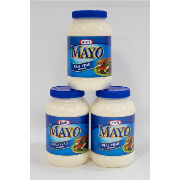 KRAFT MAYONNAISE 3X 890 ML