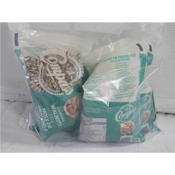 4 300G BAGS OF CALIFORNIA WALNUTS BB JUNE 23,2024